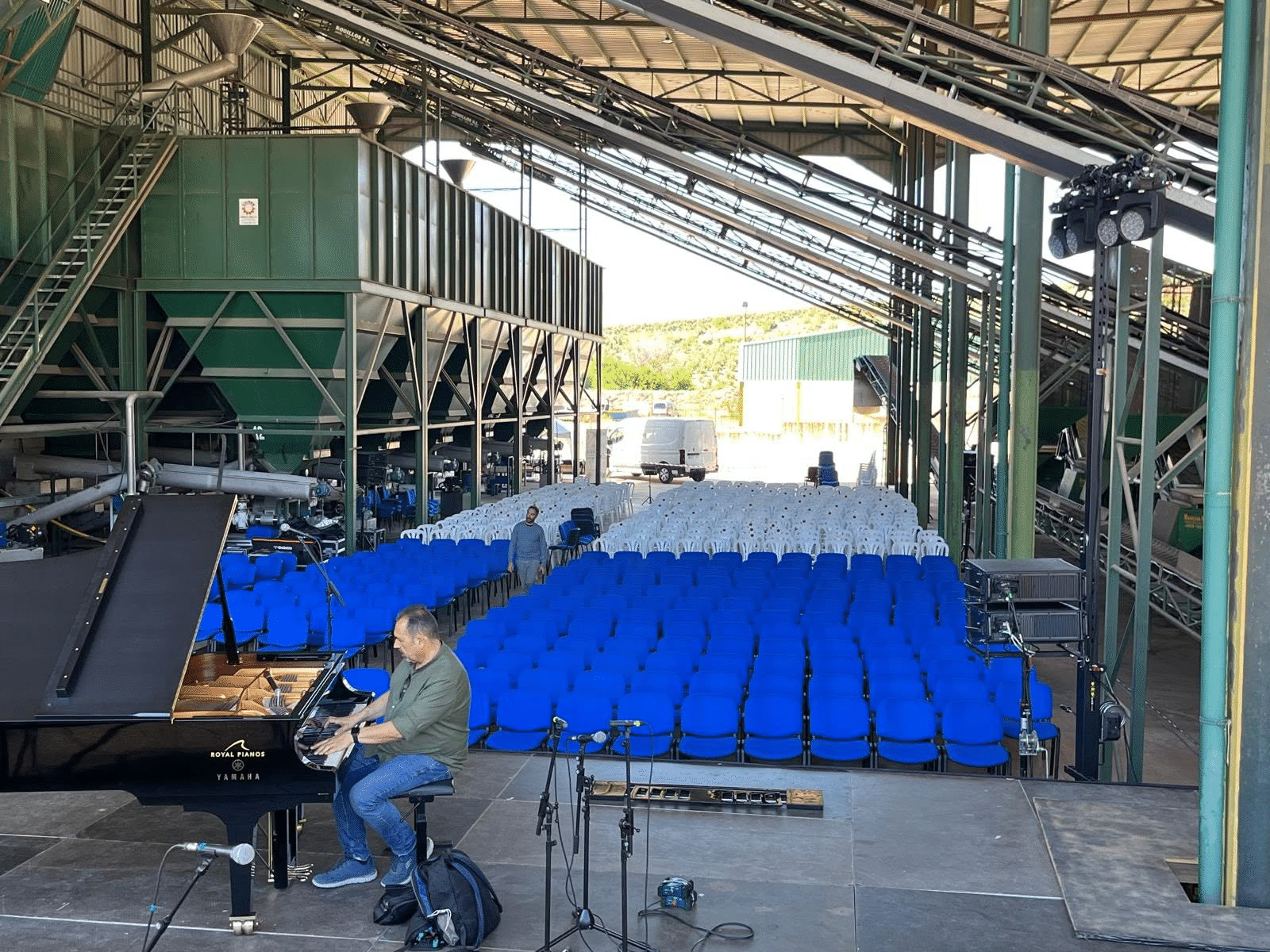 Piano de cola Royal Pianos afinado para el Festival Música en Segura